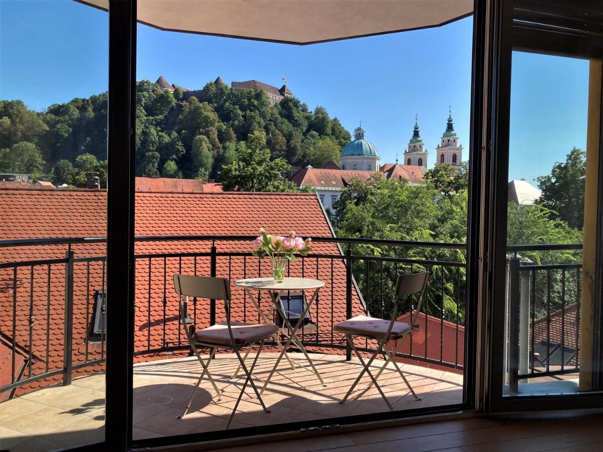 Rohrmann Apartments Ljubljana Eksteriør bilde