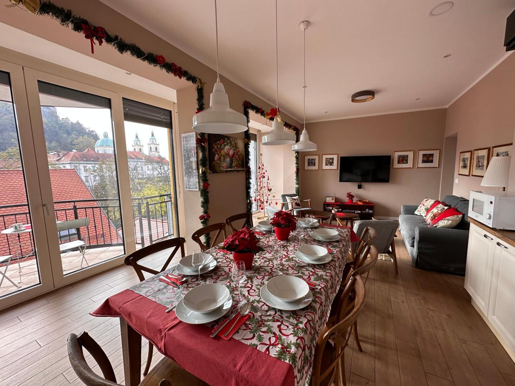 Rohrmann Apartments Ljubljana Eksteriør bilde