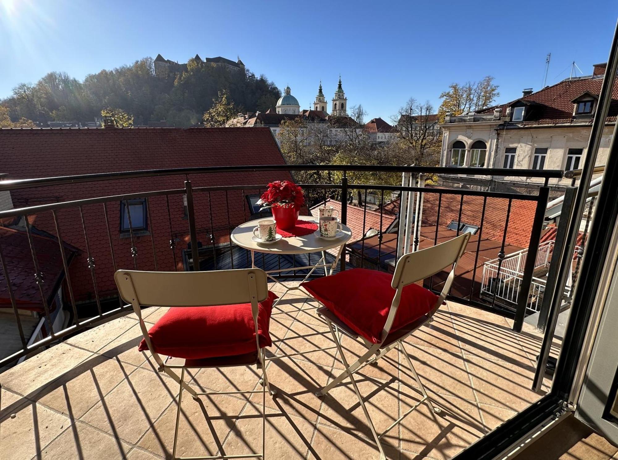 Rohrmann Apartments Ljubljana Eksteriør bilde